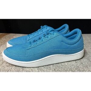 Allbirds Shoes Mens Size 12 Blue Organic Cotton Low Top Lace Up Casual Sneakers
